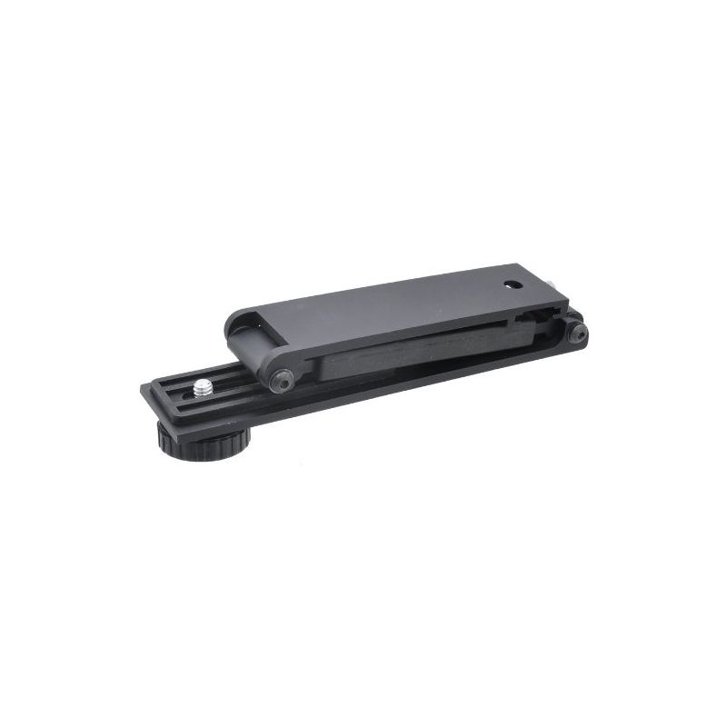 Accommodates Microphones Or Lights Aluminum Mini Folding Bracket for Sony Handycam DCR-DVD650 