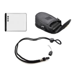 "STUFF I NEED" Package For Olympus Stylus VH-510 Digital Camera  - Includes: Li-50B High Capacity Replacement Battery + Deluxe Padded Case + Neck Strap