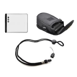 "STUFF I NEED" Package For Olympus Stylus VH-520 Digital Camera  - Includes: Li-50B High Capacity Replacement Battery + Deluxe Padded Case + Neck Strap
