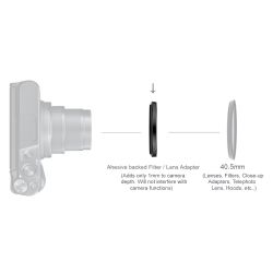 Adhesive Backed Filter / Lens Adapter