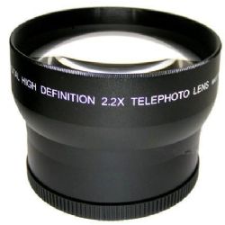 Canon EOS Rebel T5 2.2 High Definition Super Telephoto Lens (Only For Lenses With Filter Sizes Of 52, 58, 62 or 67mm)