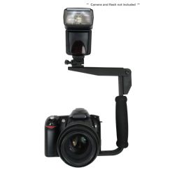 Flash Bracket (PivPo Pivoting Positioning) 180 Degrees (All Camera Mounts)