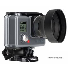 GoPro HERO4 2.2x High Definition Super Telephoto Lens - FOR VIDEO ONLY (Includes 2 Adapters For Using With And Without Housing)