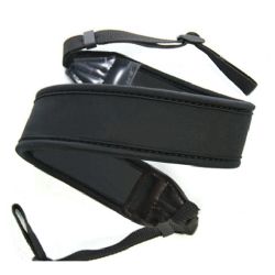 Leica D-LUX (Typ 109) Shock Absorbing 44 Inch Classic Neoprene Strap By Digital + Nw Direct Micro Fiber Cleaning Cloth