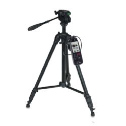 Heavy Duty Remote Controlled Aluminum 74" Tripod (Stronger Alternative To Sony VCT-870RM)