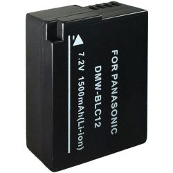 Super High Capacity 'Intelligent' Lithium-Ion Battery For Panasonic Lumix DMC-GH2 - 5 Year Replacement Warranty