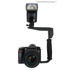 Canon EOS Rebel XS Flash Bracket (PivPo® Pivoting Positioning) 180 Degrees (Canon Shoe)