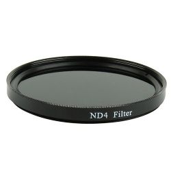 ND4 (Neutral Density) Multicoated Glass Filter (43mm) For Canon VIXIA HV30