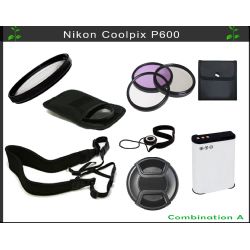 Nikon Coolpix P600 Accessory Combination A