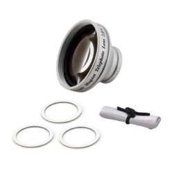 Nikon COOLPIX S6500 2.0x Telephoto (Magnetic Lens) + New West Micro-Fiber Cleaning Cloth