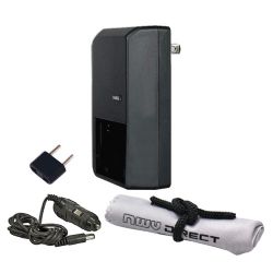 Nikon DL24-500 Off Camera 'Intelligent' Rapid Charger + Nwv Direct Microfiber Cleaning Cloth.