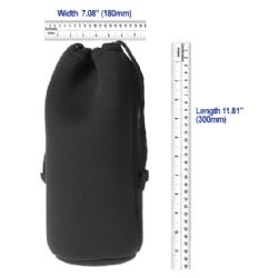 PENTAX D FA 150-450mm f/4.5-5.6 DC AW Macro (12") Prototypical Neoprene Lens Case (Lens Pouch)