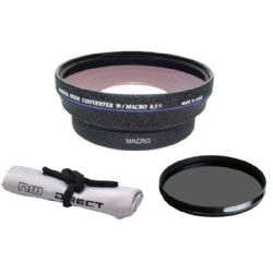 Samsung 20-50mm f/3.5-5.6 ED II HD (High Definition) 0.5x Wide Angle Lens With Macro + 67mm Circular Polarizing Filter + Nw Direct Micro Fiber Cleaning Cloth