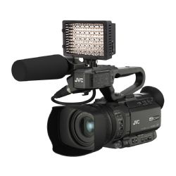 Sony HDR-CX675 Professional Long Life Multi-LED Dimmable Video Light (Swivel Head) Includes Multi-Interface Adapter