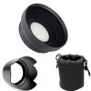 0.5x (High Definition) Wide Angle Lens 4 Groups / 4 Elements (Wider Alternative To Fujifilm WCL-X100, Includes Lens Adapter)