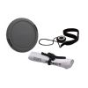Lens Cap Side Pinch (52mm) + Lens Cap Holder + Microfiber Cleaning Cloth For Tamron 14-150mm f/3.5-5.8 Di III