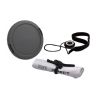 Lens Cap Side Pinch (72mm) + Lens Cap Holder + Microfiber Cleaning Cloth For Sony FE 70-200mm f/4.0 G OSS