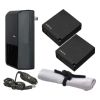 Panasonic Lumix DMC-GF3 'Intelligent' Batteries (2 Units) + AC/DC Travel Charger + Nw Direct Microfiber Cleaning Cloth.