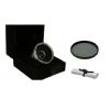 Sony HDR-PJ540 (High Definition) 0.45x Wide Angle Lens With Macro + 55mm Circular Polarizing Filter + Nw Direct Micro Fiber Cleaning Cloth