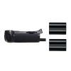 Vertical Battery Grip For Nikon D300, Nikon D300s & Nikon D700 + 2 Replacement EN-EL3e High Capacity (1900 Mah) Batteries (Alternative For Nikon MB-D10, Part# 25359)