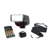 Sony Cyber-shot DSC-RX10 II Bounce & Swivel Flash (TTL) + High Powered AC Rapid Charger With Batteries + Hot Shoe Interface Adapter + Extra Wide Neoprene Strap
